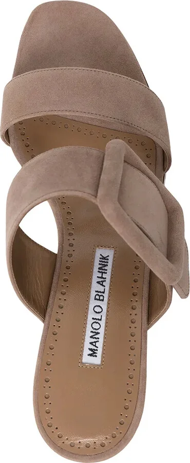 Large-Buckle Sandals - Image 4