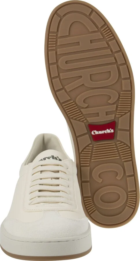 Largs - Suede And Deerskin Sneaker - Image 5