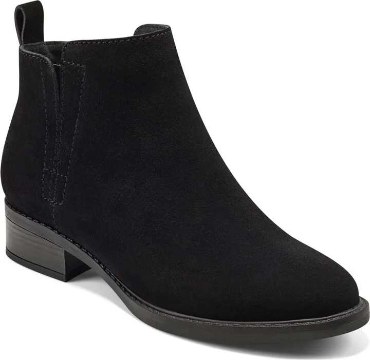 Larime Womens Pull On Round Toe Ankle Boots