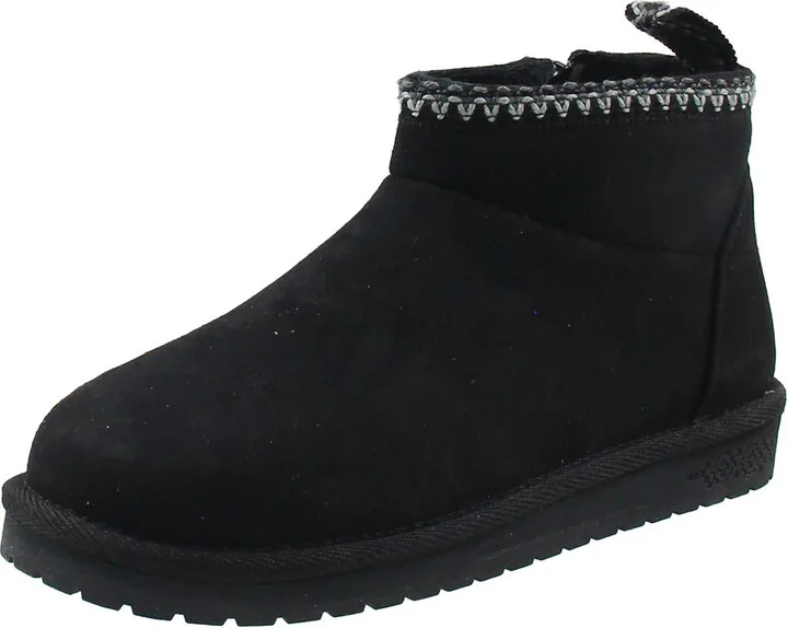 Larissa Boot Womens Zipper Faux Fur Winter & Snow Boots