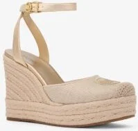 Larissa Metallic Canvas Espadrille Wedge - Image 4