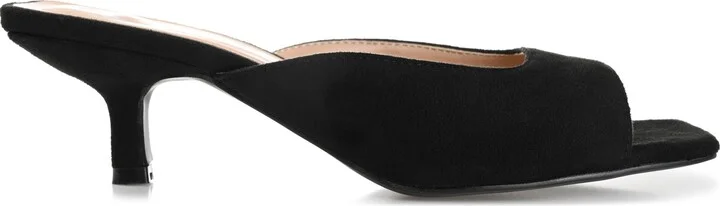 Larna Kitten Heel Mule - Wide Width - Image 3