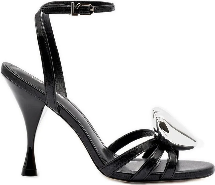 Larroudé Amore Leather Sandal - Image 2