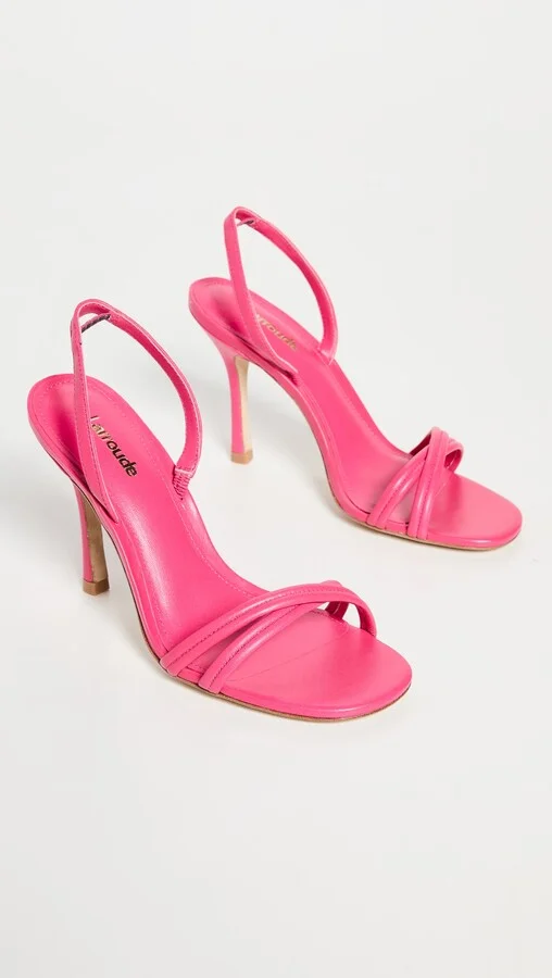 Larroude Annie Singback Sandals - Image 2