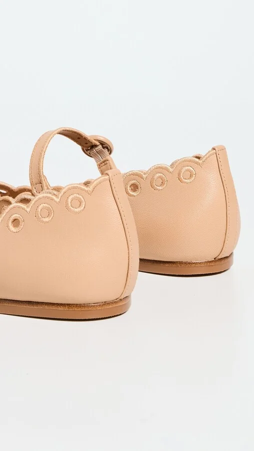 Larroude Blair Broderie Mary Janes - Image 2