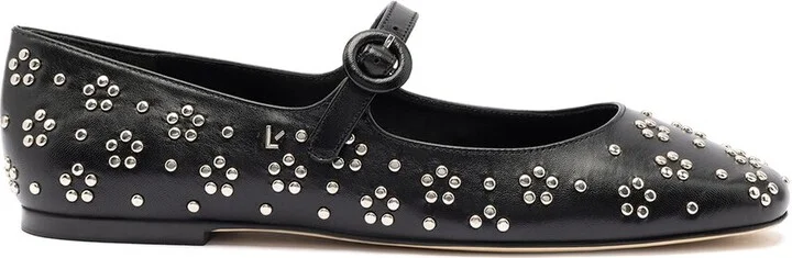 Larroude Blair Leather Ballet Flat