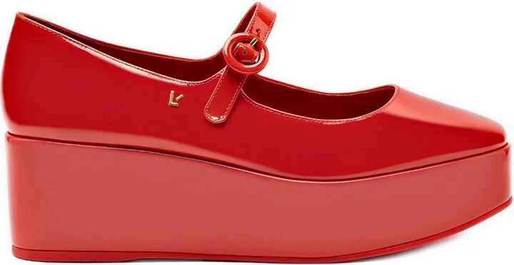 Larroudé Blair Leather Flatform
