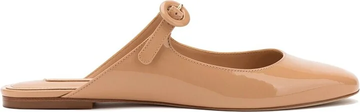 Larroude Blair Patent Flat Mule