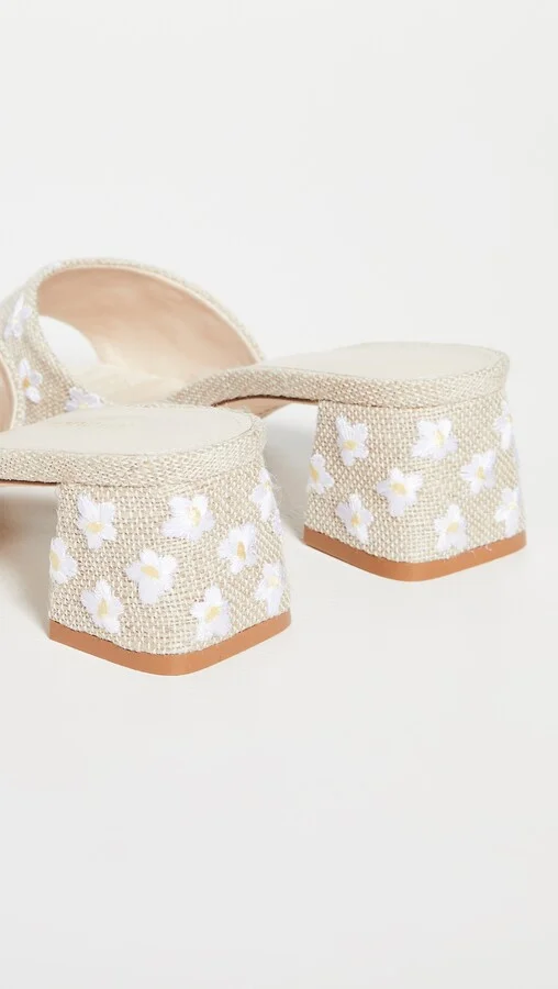 Larroude Brigitte Block Heel Sandals - Image 2
