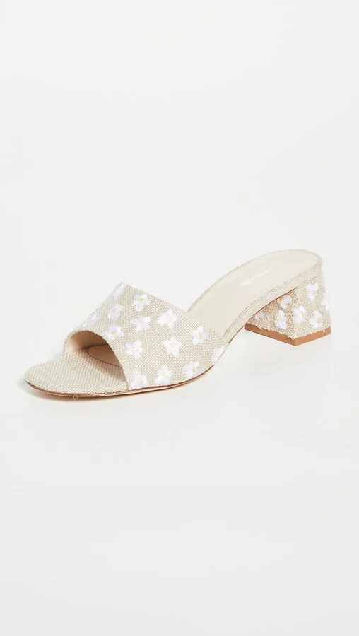 Larroude Brigitte Block Heel Sandals - Image 3