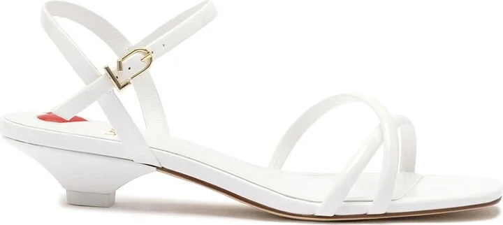 Larroudé Charlotte Patent Sandal