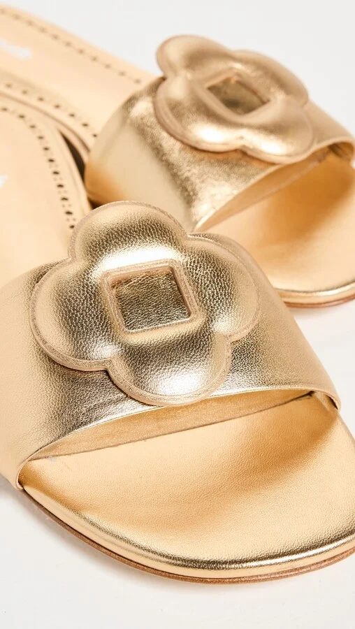 Larroude Flora Flat Sandals - Image 2