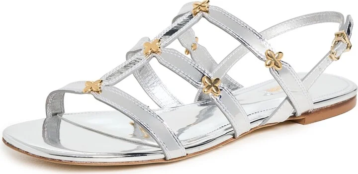 Larroude Harmony Flat Sandals