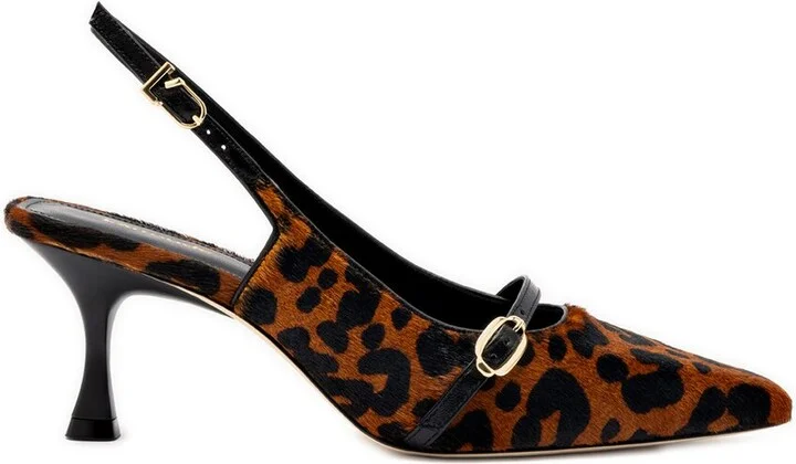 Larroudé Ines Leather Pump - Image 2