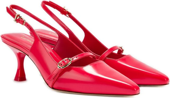 Larroudé Ines Leather Pump