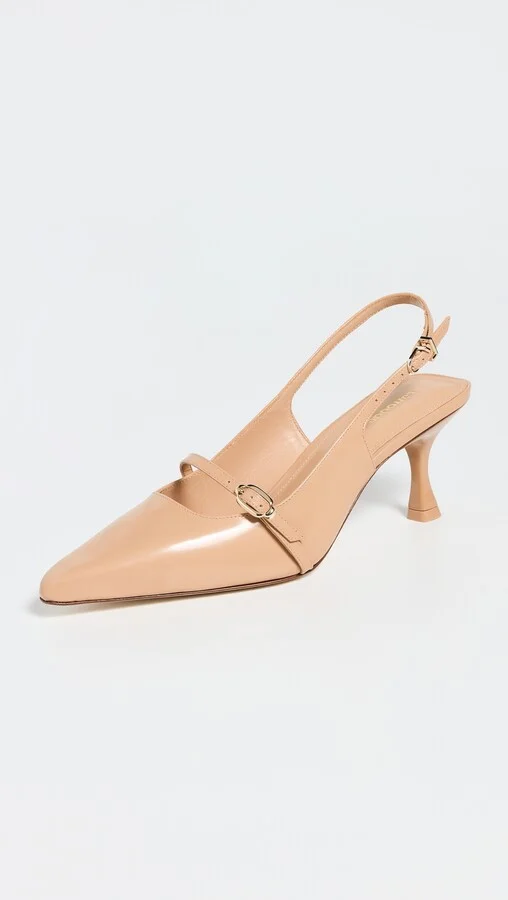 Larroude Ines Slingback Pumps - Image 3