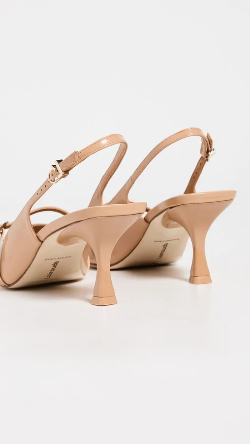 Larroude Ines Slingback Pumps - Image 4