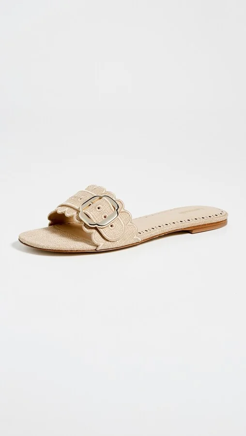 Larroude Ivy Broderie Slides - Image 5