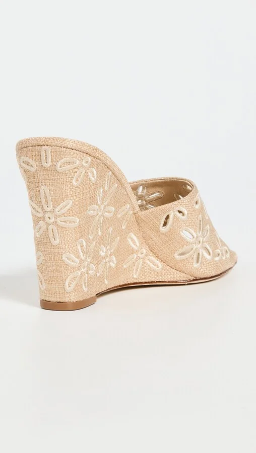 Larroude Jackie Wedge Sandals - Image 3