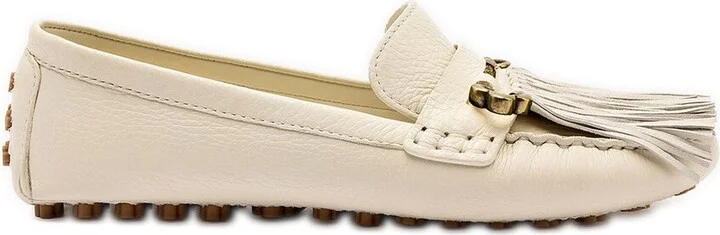 Larroudé Joy Leather Moccasin