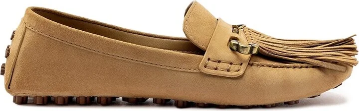 Larroudé Joy Leather Moccasin