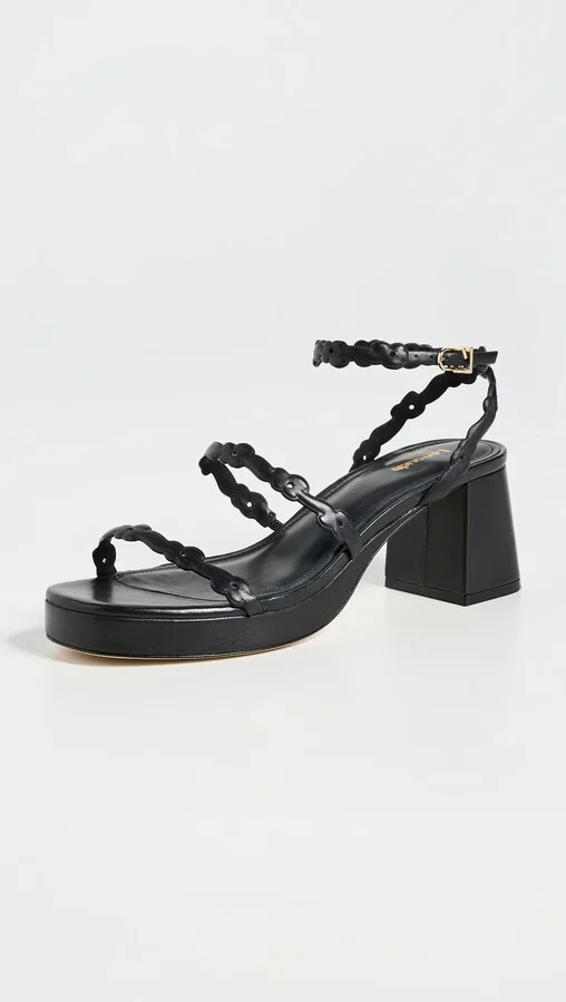 Larroude Margherita Block Sandals - Image 2