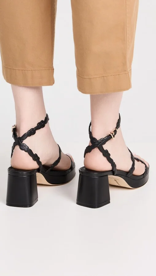 Larroude Margherita Block Sandals - Image 5