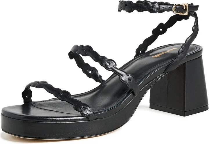 Larroude Margherita Block Sandals