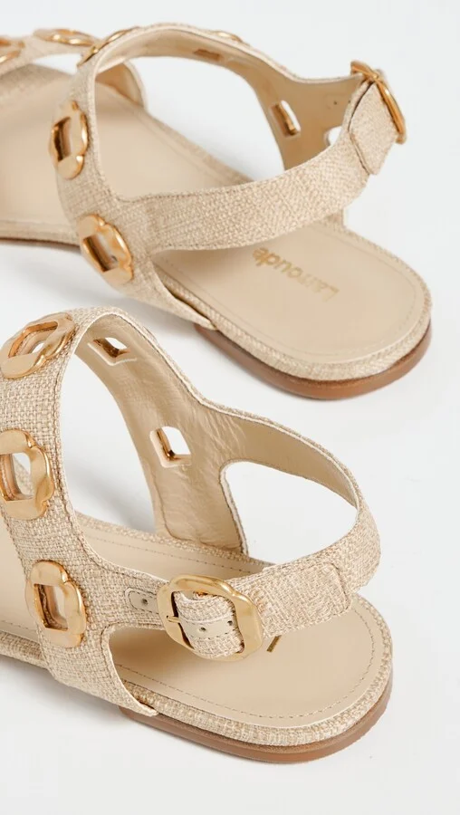 Larroude Milan Flat Sandals - Image 2