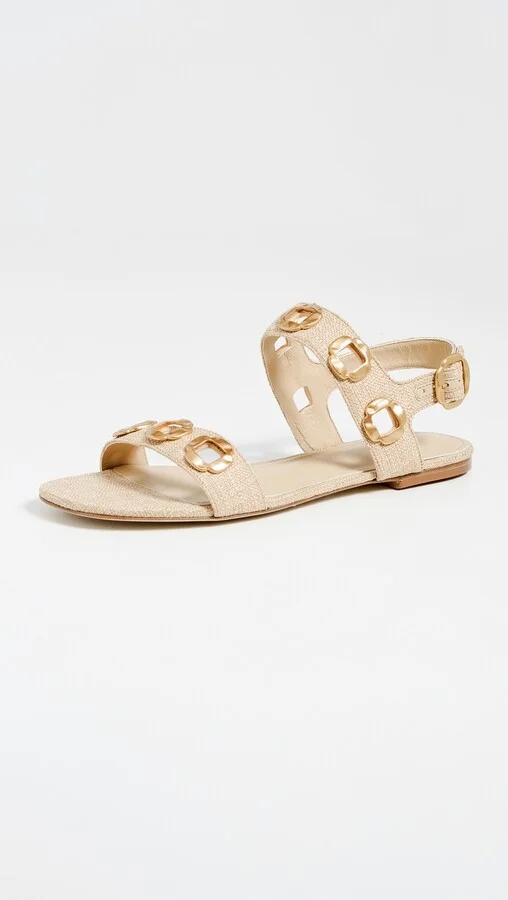 Larroude Milan Flat Sandals - Image 5