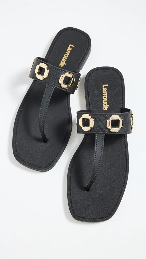 Larroude Milan Jelly Sandals - Image 2