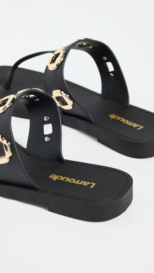 Larroude Milan Jelly Sandals - Image 3