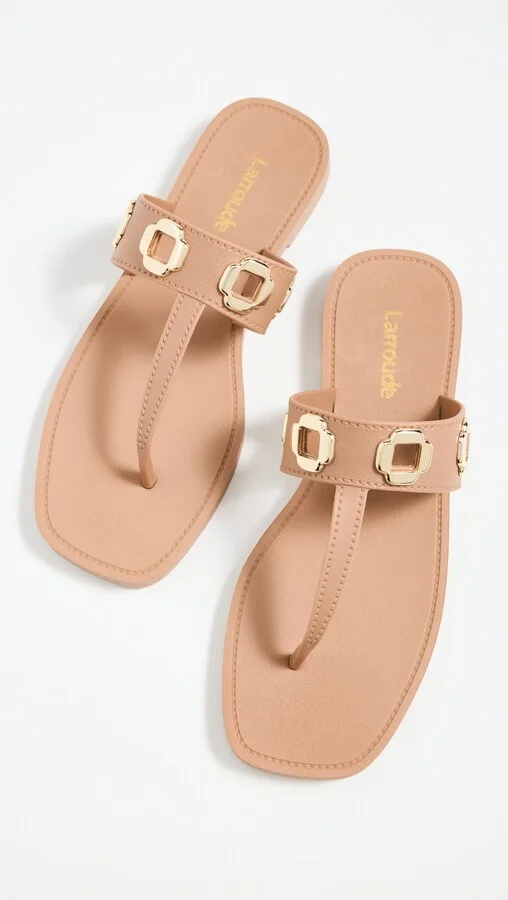 Larroude Milan Jelly Sandals - Image 4