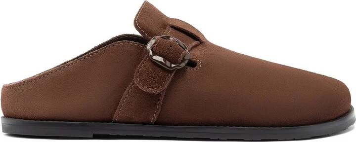 Larroudé Milan Suede Clog
