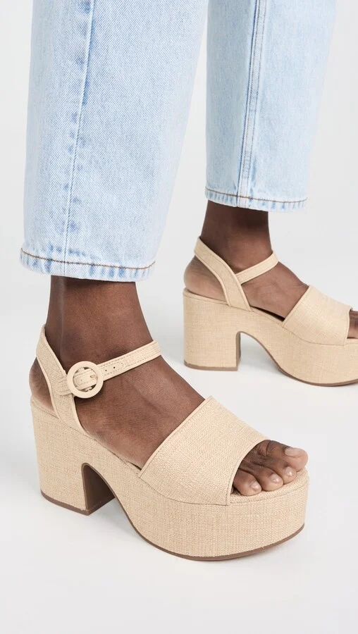 Larroude Miso Platform Sandals - Image 5