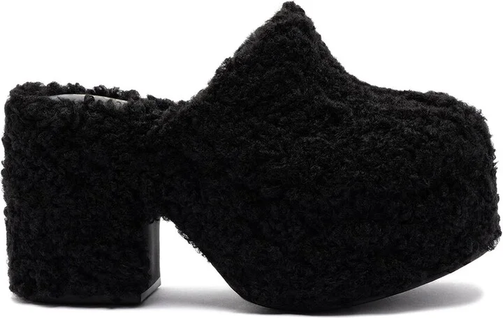 Larroudé Miso Shearling Clog