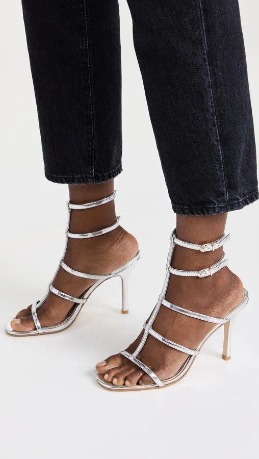 Larroude Serena Heeled Sandals - Image 5