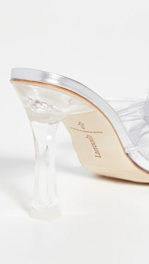 Larroude The Mariah Vinyl Sandals - Image 3