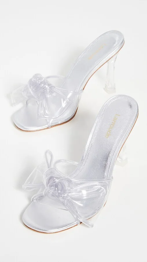 Larroude The Mariah Vinyl Sandals - Image 5