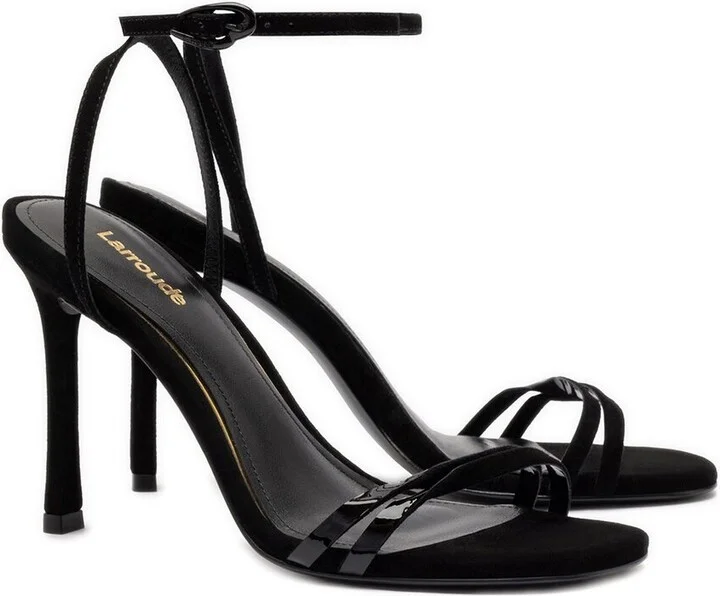 Larroude Vesper Suede Sandal