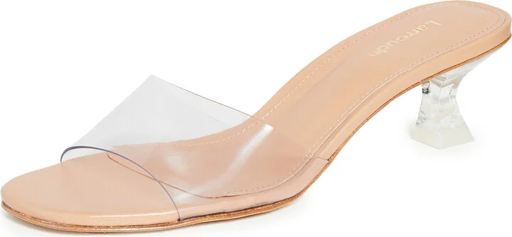 Larroude Vivi Lucite Sandals