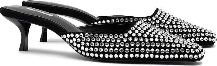 Larroude Women's Amal Embellished Mules