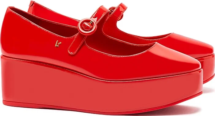 Larroude Women's Blair Flatform Pumps