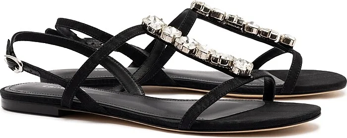 Larroude Women's Calypso Embellished Sandals