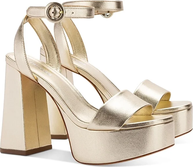 Larroude Women's Dolly High Heel Platform Sandals
