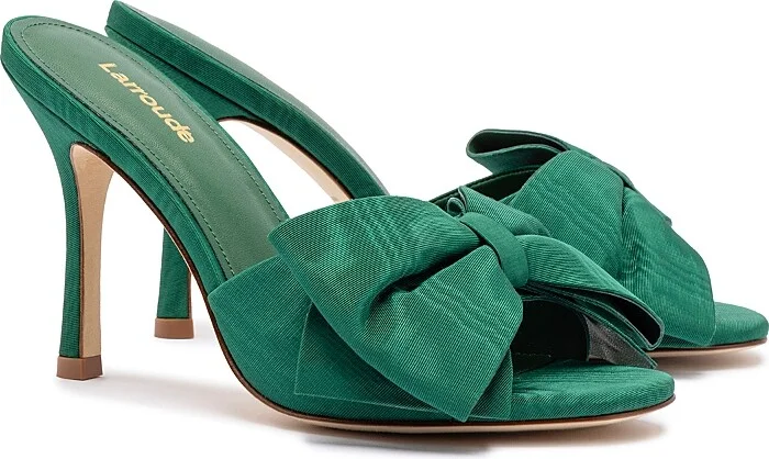 Larroude Women's Elle Embellished High Heel Sandals