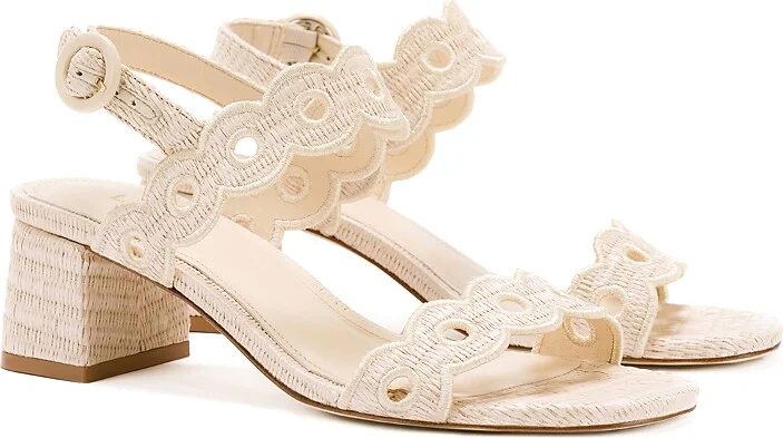 Larroude Women's Florence Block Heel Sandals