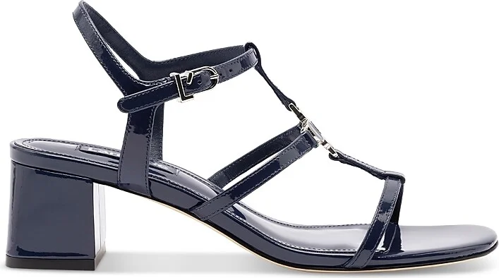 Larroude Women's Hana Block Heel Sandals
