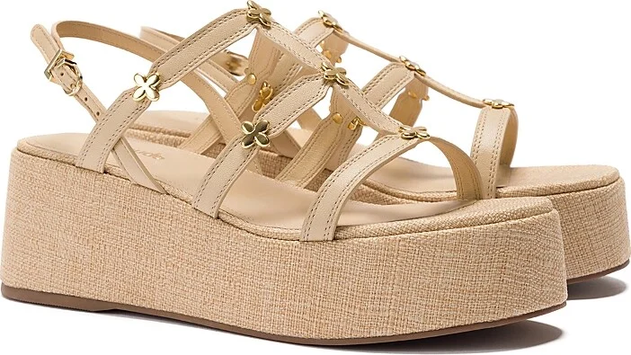Larroude Women's Harmony Flatform Sandals