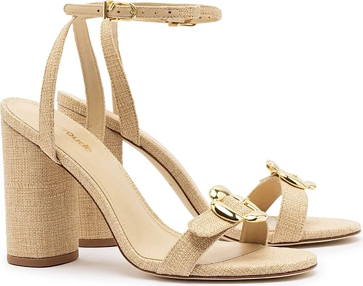 Larroude Women's Maizie Strappy High Heel Sandals